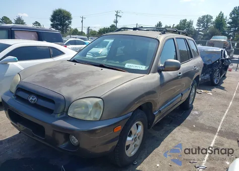 2005 Hyundai Santa Fe Gls/Lx z USA, uszkodzony, nr VIN KM8SC13E45U889362